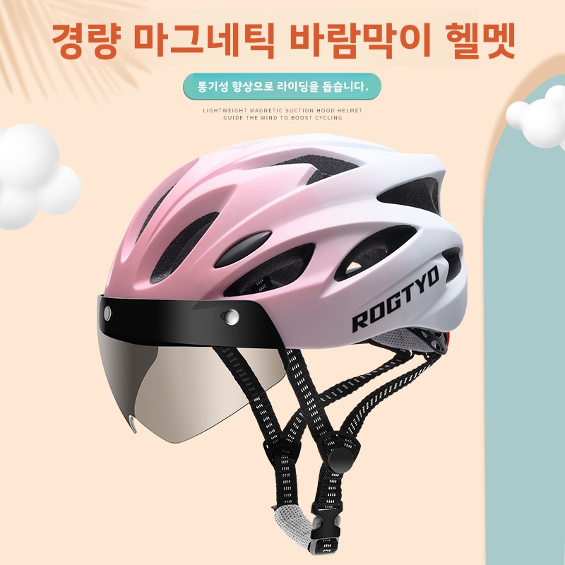 Cycling Gear Essentials - Magnetic Visor Bike Helmet Ventilated Mountain