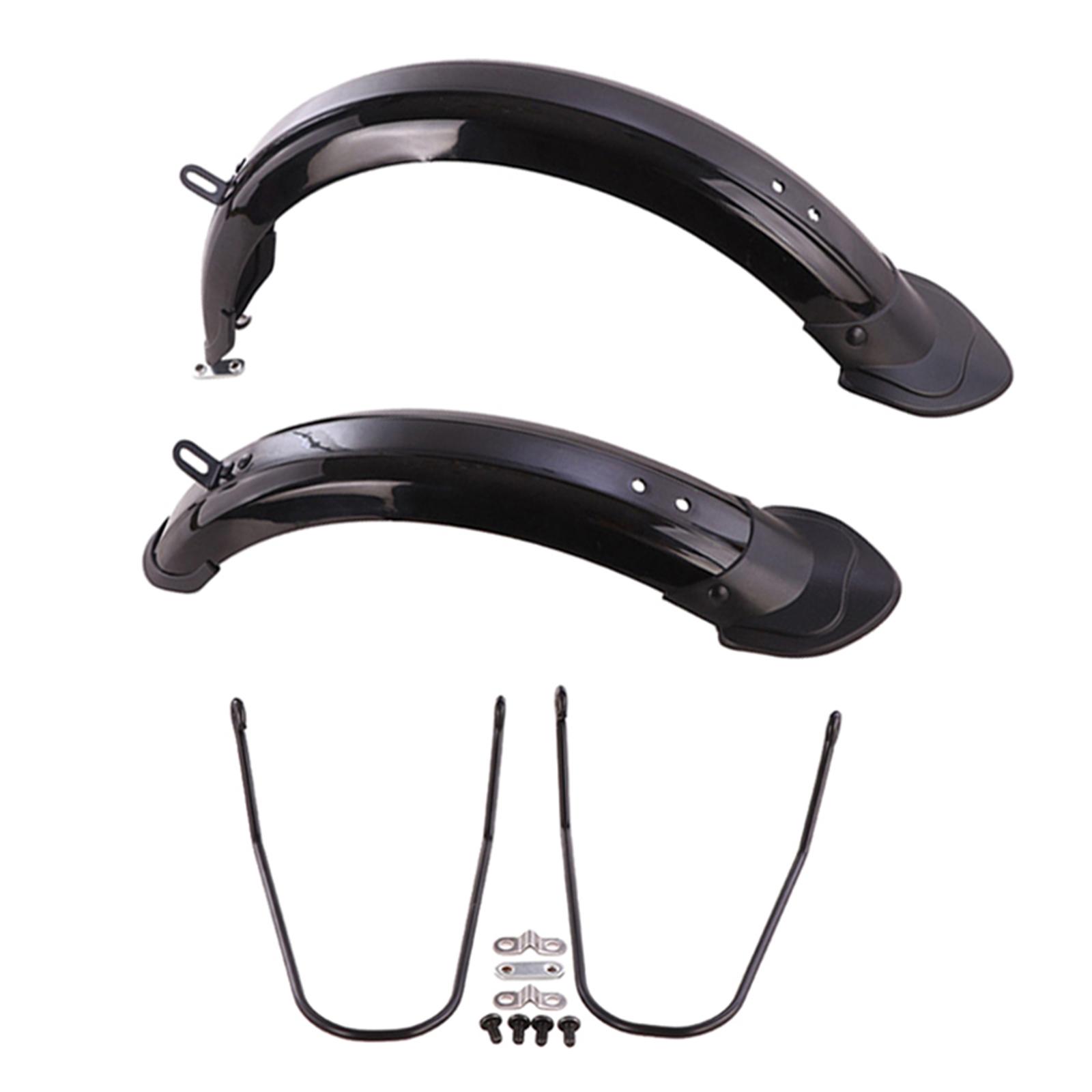 Bike Fender Set - Folding Bike Mudguard Set Unbreakable Mud