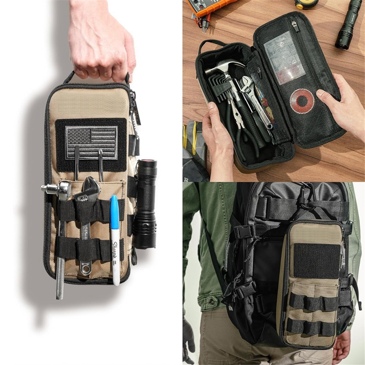 Cycling Gear Organiser - New Heavy Duty Small Tool Bag