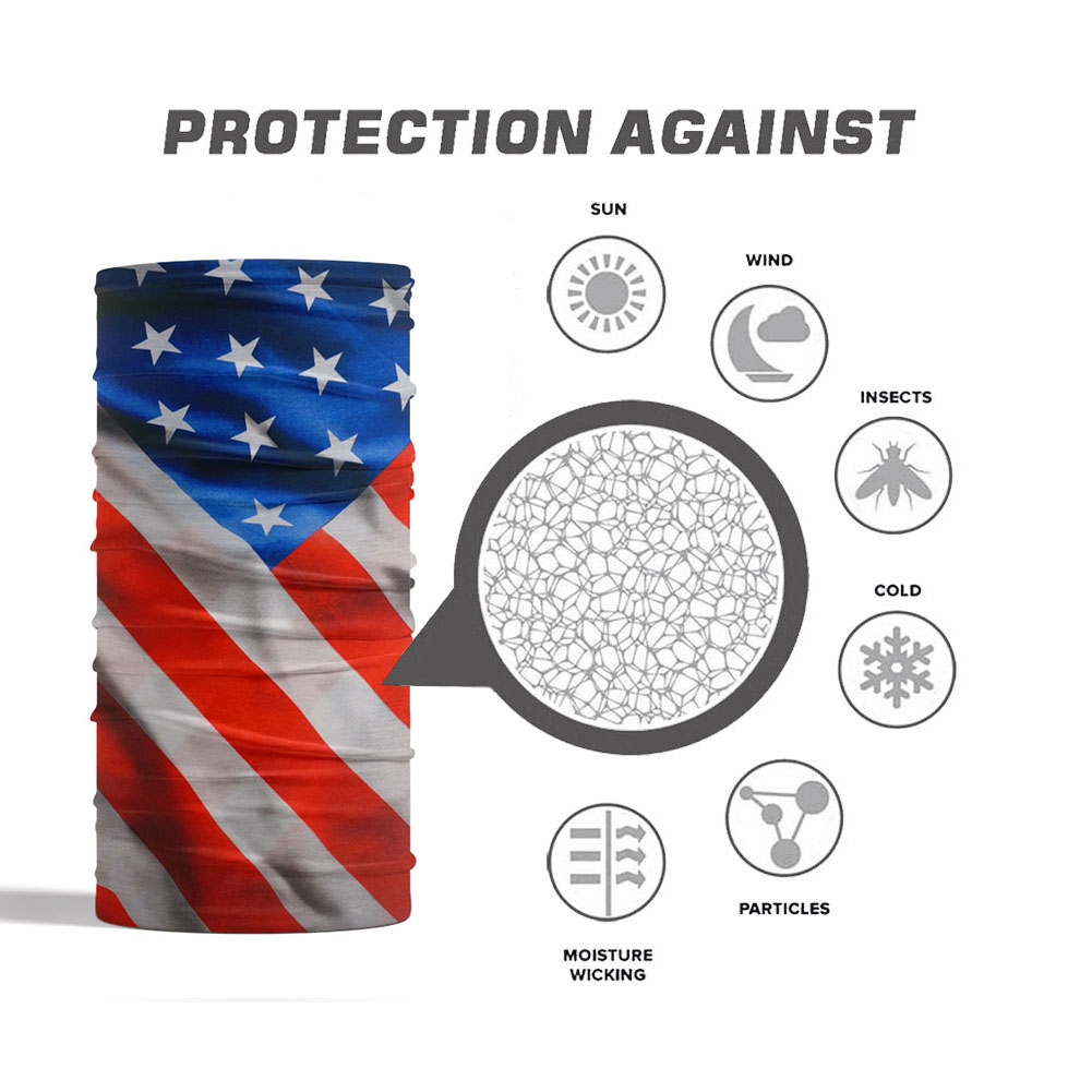 USA Flag Pattern Sun Protectiv - đánh giá và giá Cycling Gear For Men