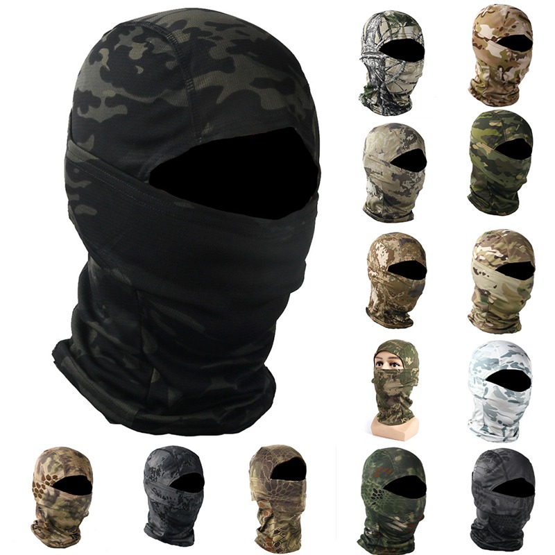 Camouflage Balaclava 3D Face M - đánh giá và giá Cycling Gear For Men