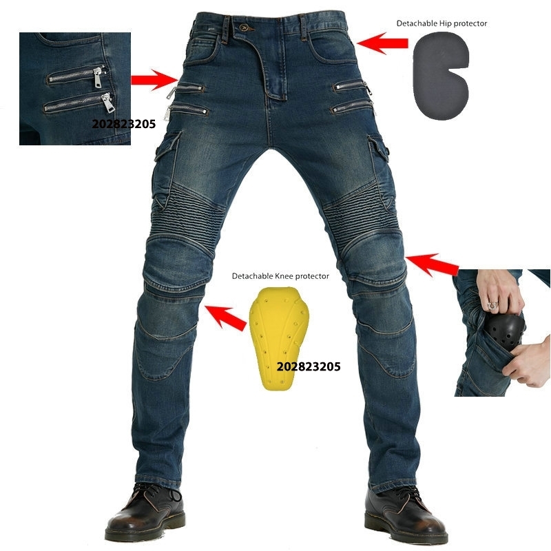 Men Motorcycle Jeans Road Raci - đánh giá và giá Cycling Gear Pants