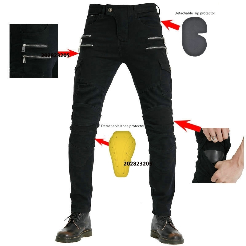 Men Motorcycle Jeans Road Raci - đánh giá và giá Cycling Gear Pants