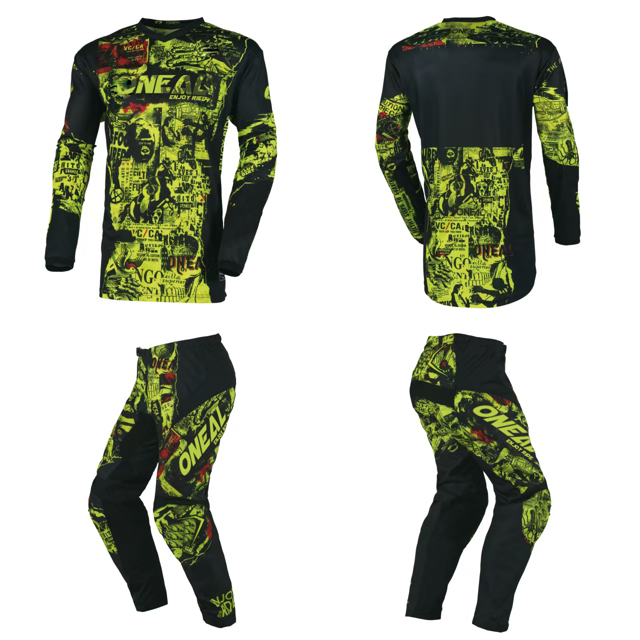 ONEAL ENJOYRIDE MX Jersey and  - đánh giá và giá Cycling Gear Pants