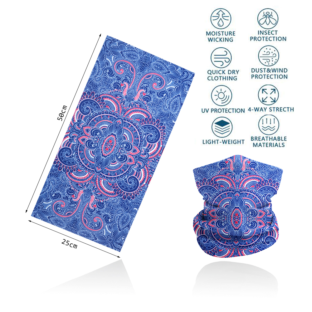 Paisley Face Gaiter Women Wind - đánh giá và giá Cycling Gear For Women