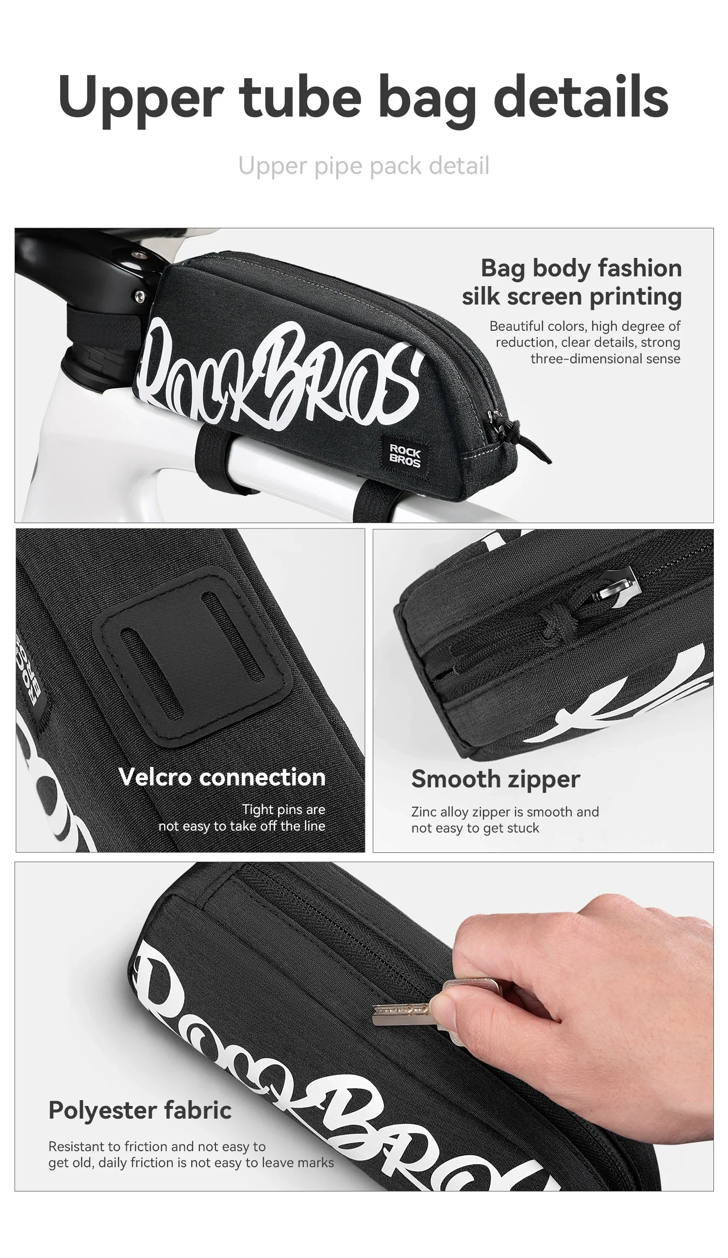 ROCKBROS Lightweight bike fram - đánh giá và giá Cycling Gear Organiser