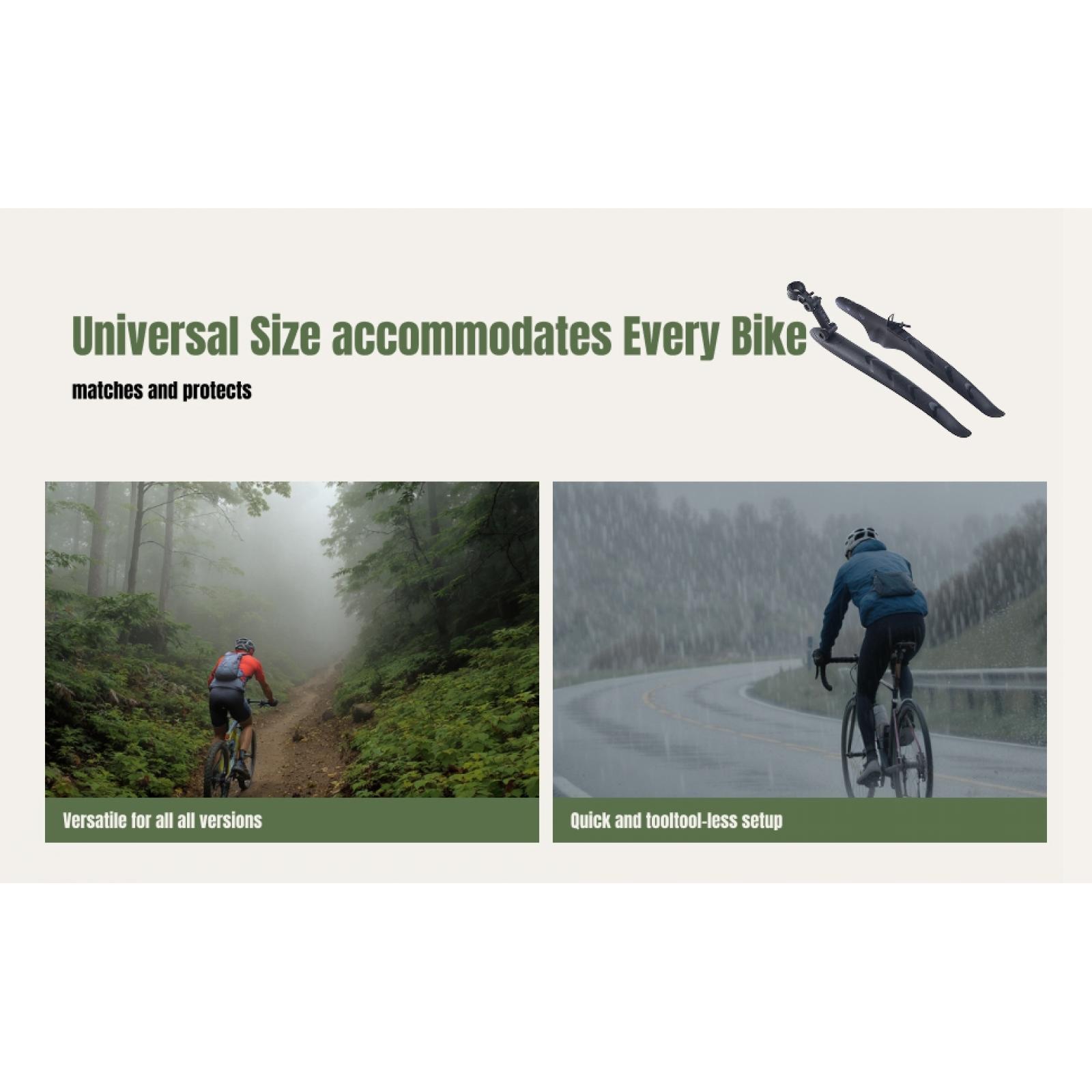 Bike Mudguard Bicycle Fender 7 - đánh giá và giá Bike Fender Set