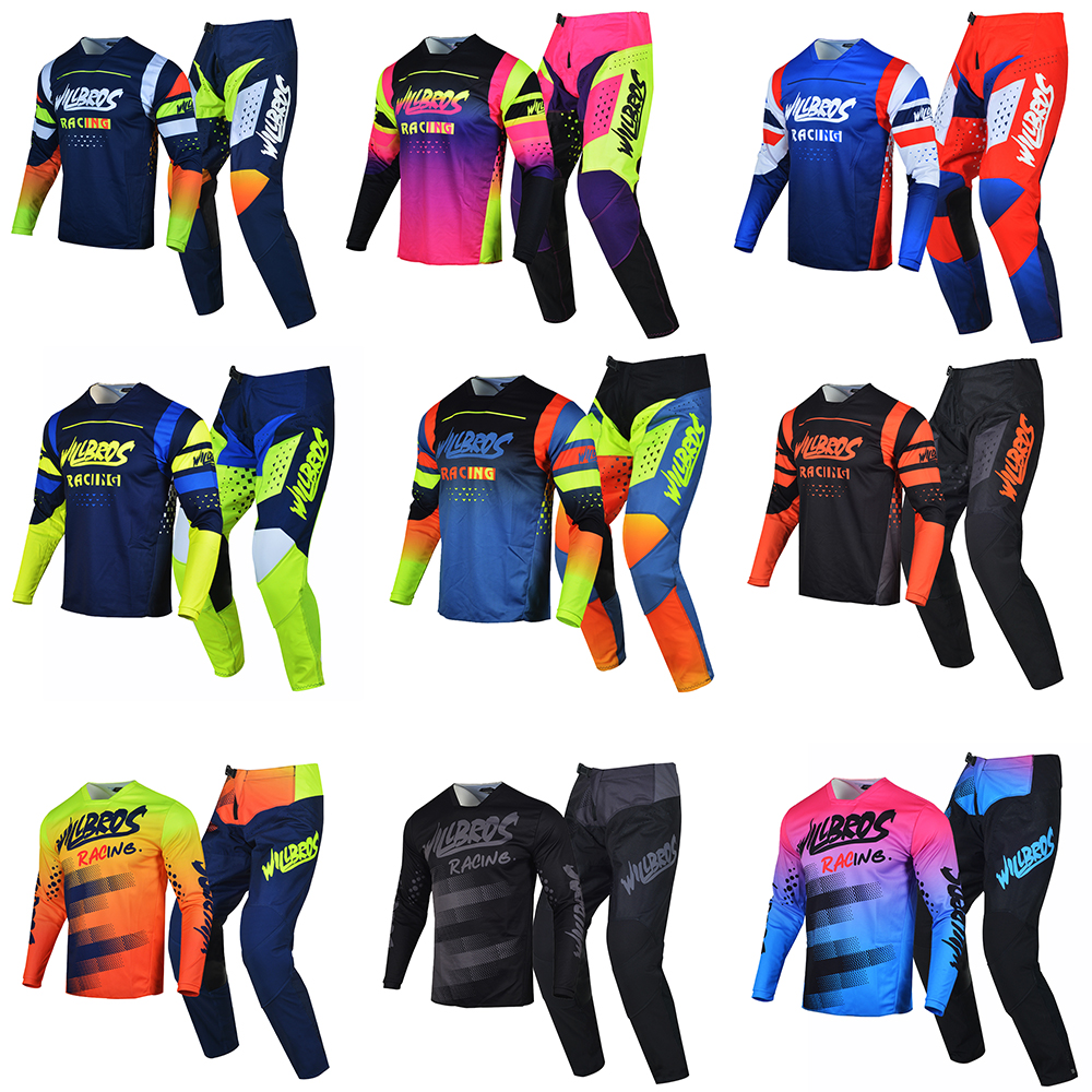 Willbros MX Racing Jersey and  - đánh giá và giá Cycling Gear Pants