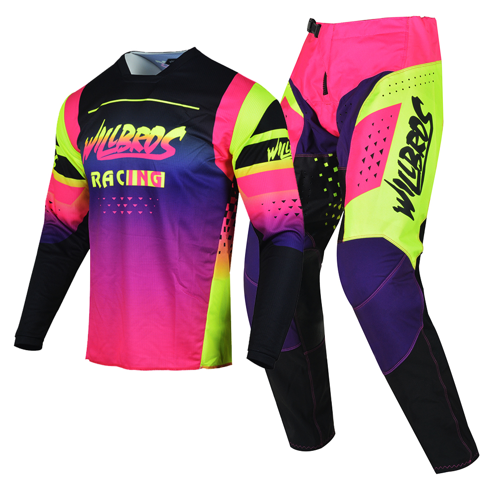 Willbros MX Racing Jersey and  - đánh giá và giá Cycling Gear Pants