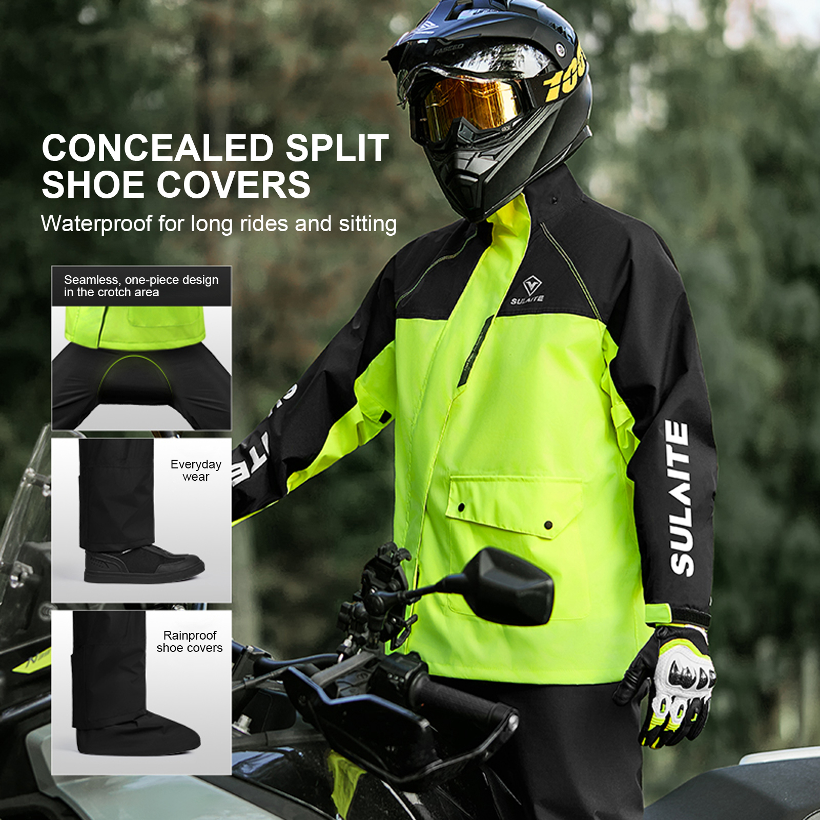 Motorcycle Rain Suit for Men & - đánh giá và giá Cycling Gear For Women