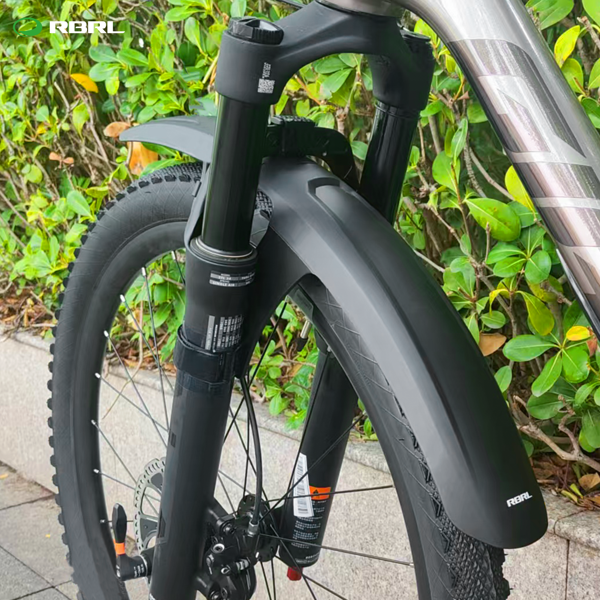 RBRL MTB Front Mudguard Velcro - đánh giá và giá Bike Fender Set