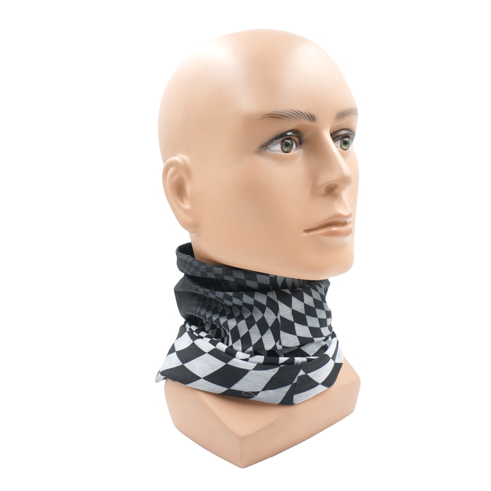 Checkerboard Pattern Bandanas  - đánh giá và giá Cycling Gear For Women